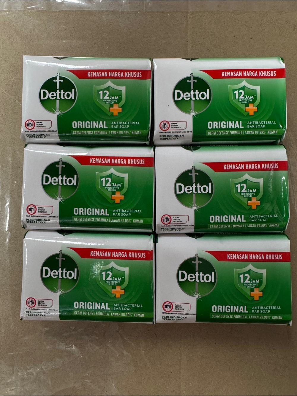 Original Antibacterial Bar Soap 100g each （6pack）
